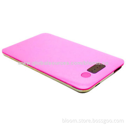 5,000mAh Portable Power Bank for iPhone/iPod/Samsung/RIM's BlackBerry/HTC/Sony Ericsson/NokiaNew